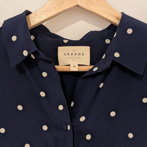 Sezane Ann Shirt size 38 - Picture 3 of 3